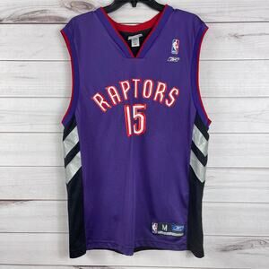 Vintage Vince Carter #15 Toronto Raptors Jersey NBA‎ Reebok Medium